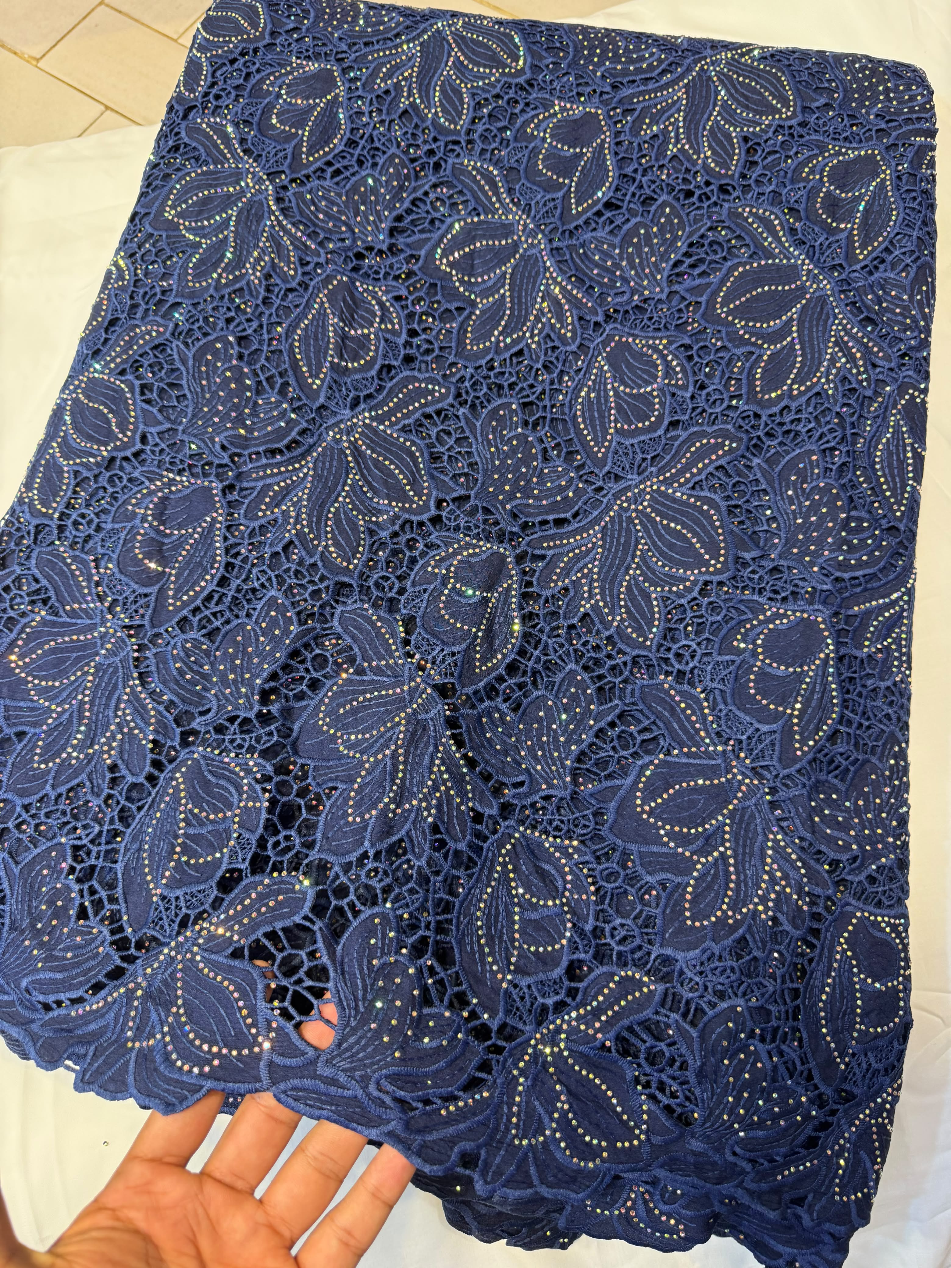 Crochet Lazer Cut Chickenkari