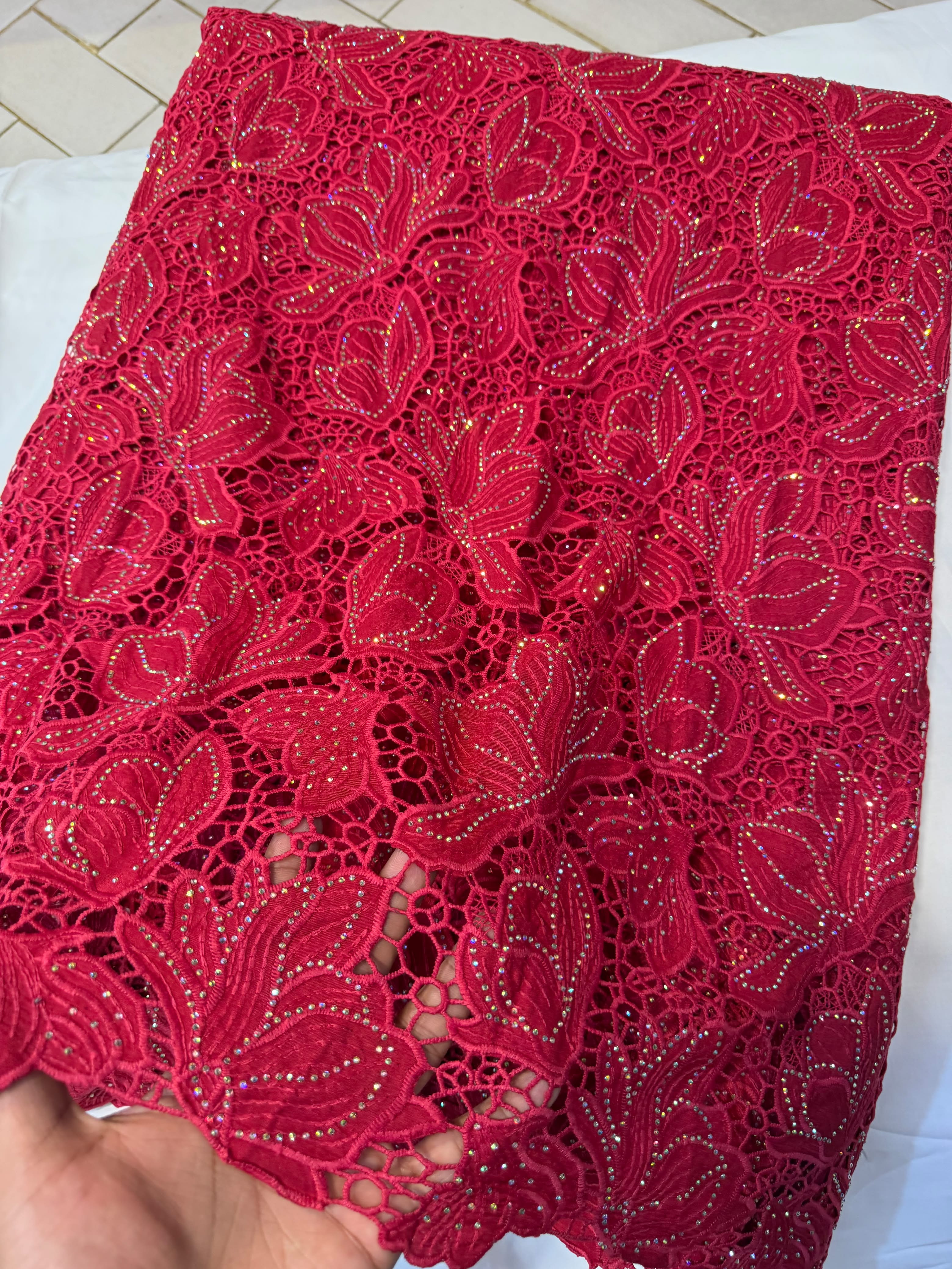 Crochet Lazer Cut Chickenkari