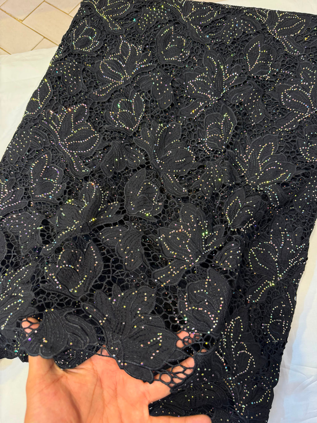 Crochet Lazer Cut Chickenkari