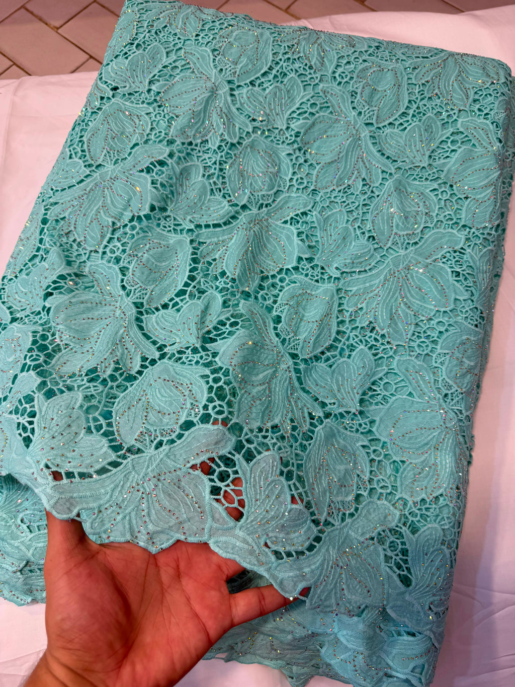 Crochet Lazer Cut Chickenkari