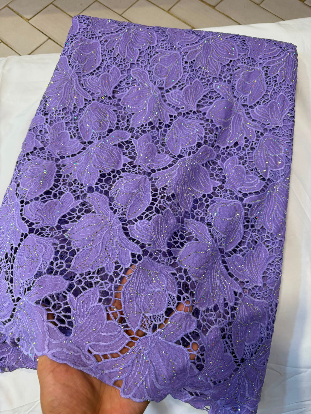 Crochet Lazer Cut Chickenkari