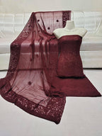 Hand Made  Beautiful Chicken Kari Jall Suits