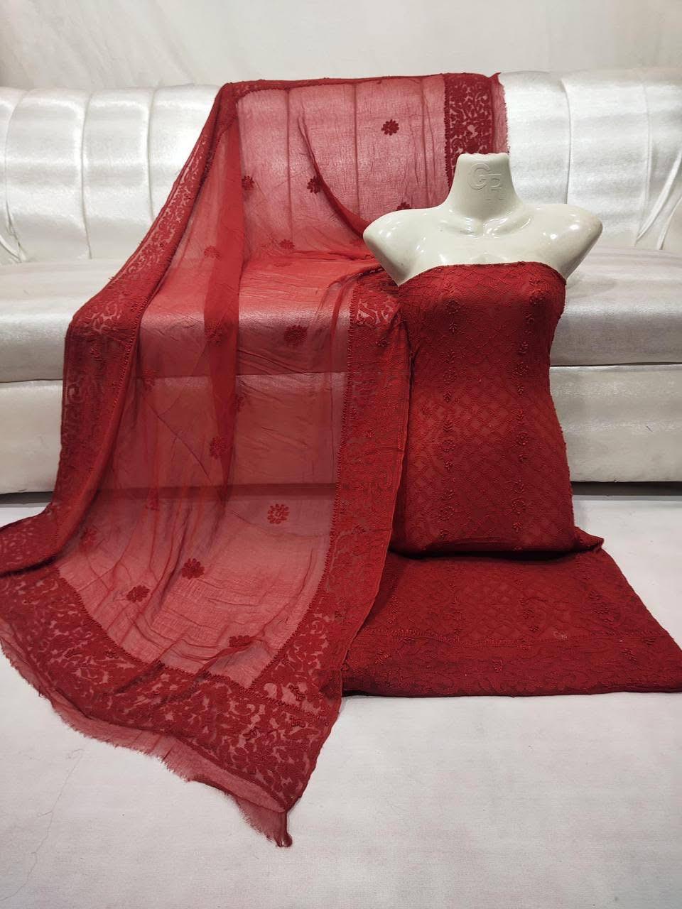 Hand Made  Beautiful Chicken Kari Jall Suits