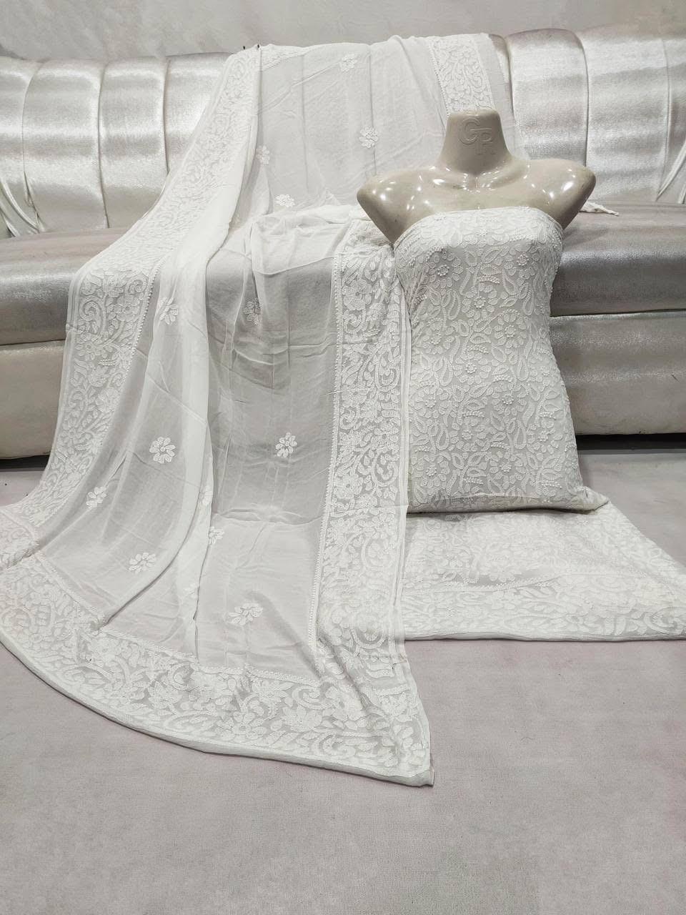 Hand Made  Beautiful Chicken Kari Jall Suits