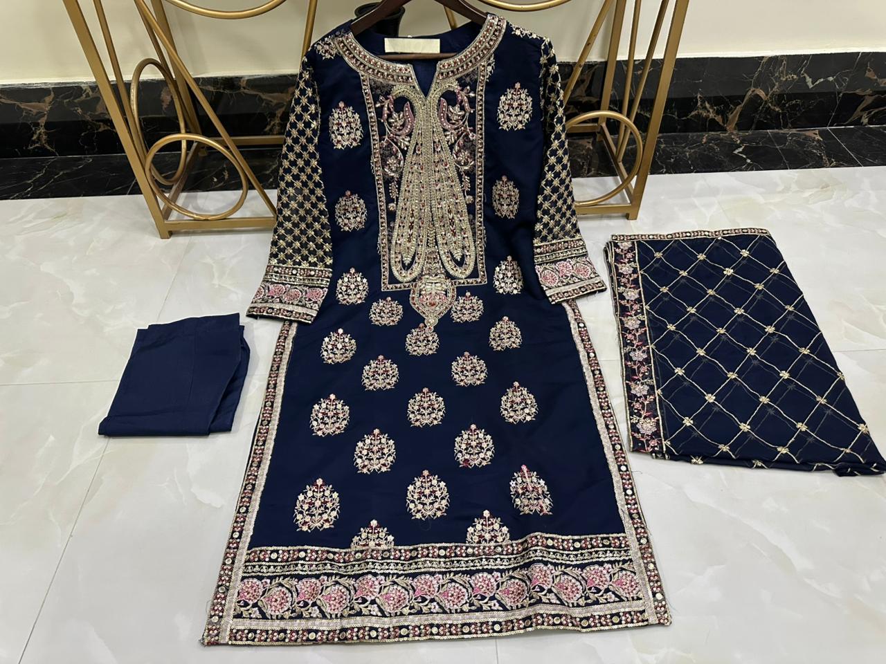 Ready To Wear Chiffon Embroidered