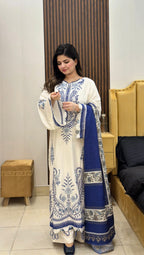 FANA EMBROIDERED 3PC (SHAWL)