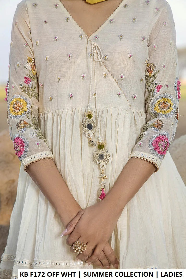 Ready To Wear Paper Cotton (3d embroidery, Gotta, Sequins)