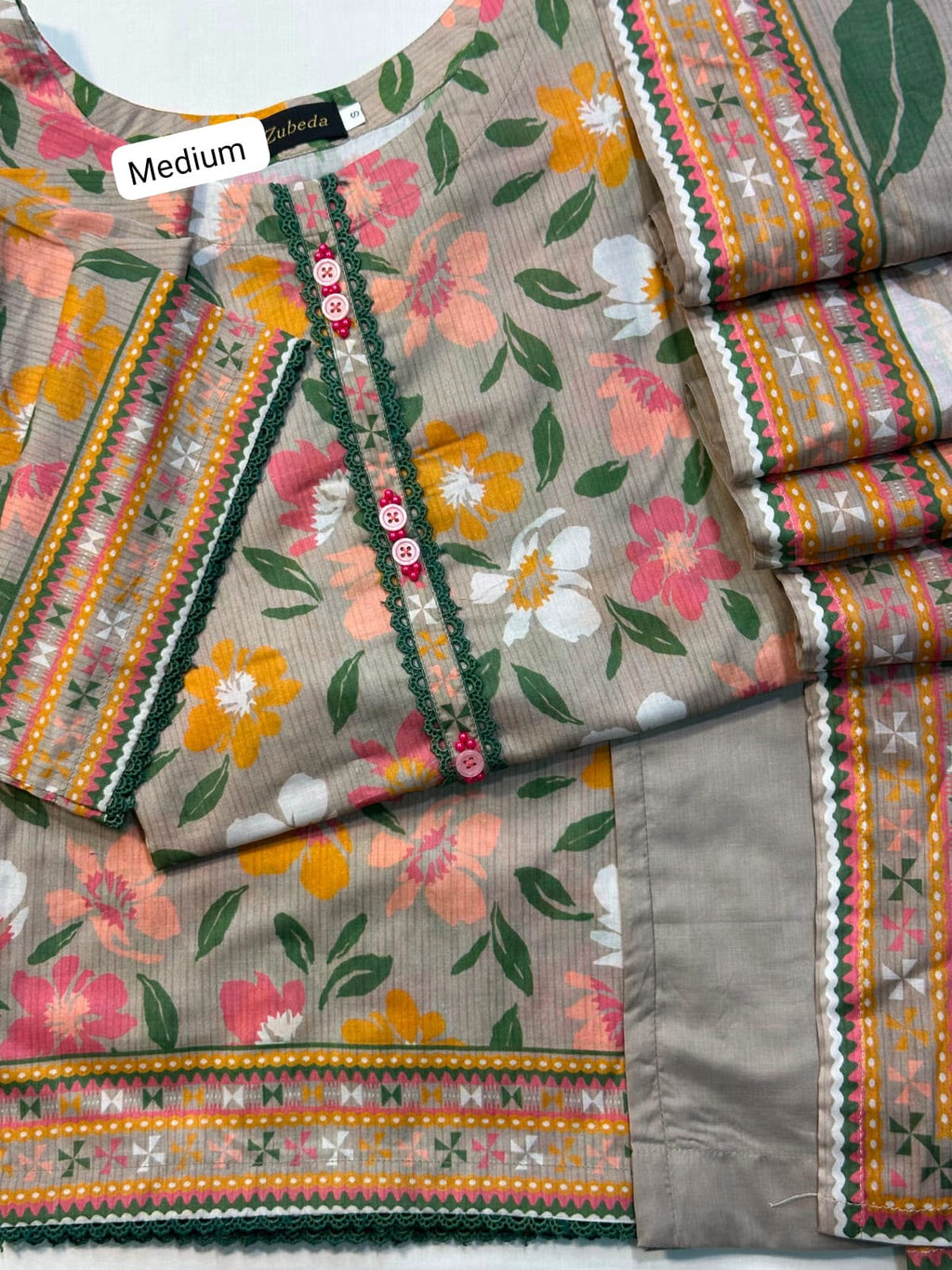 3 Piece Premium Printed Stitched Collection