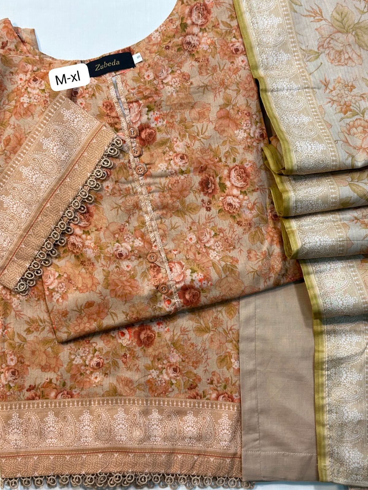3 Piece Premium Printed Stitched Collection