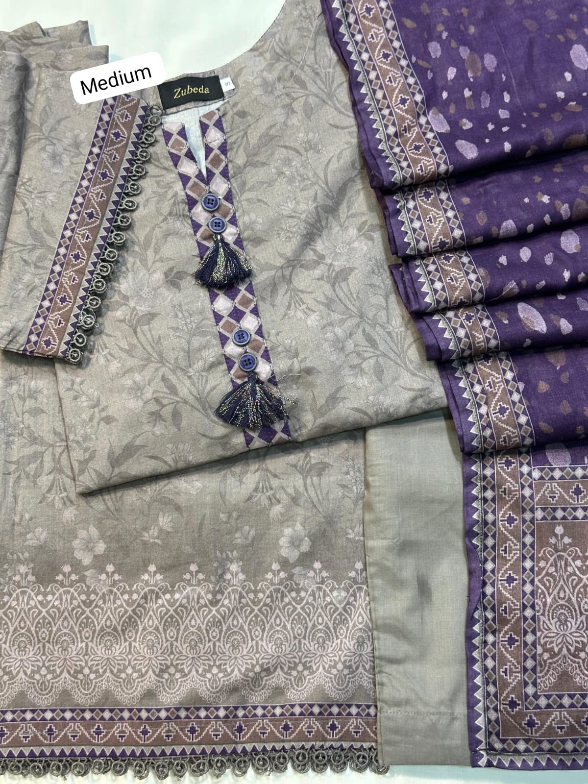 3 Piece Premium Printed Stitched Collection