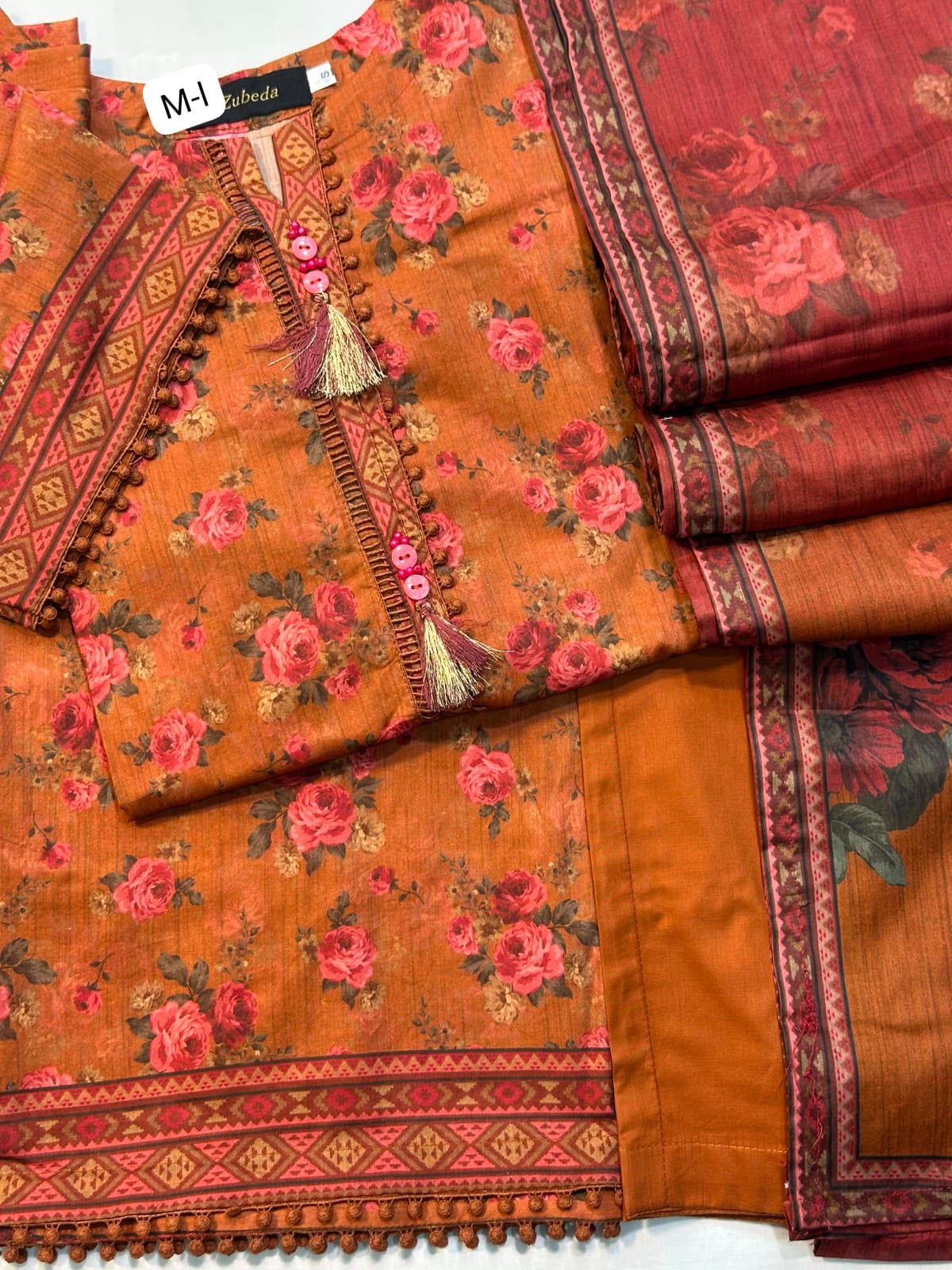 3 Piece Premium Printed Stitched Collection