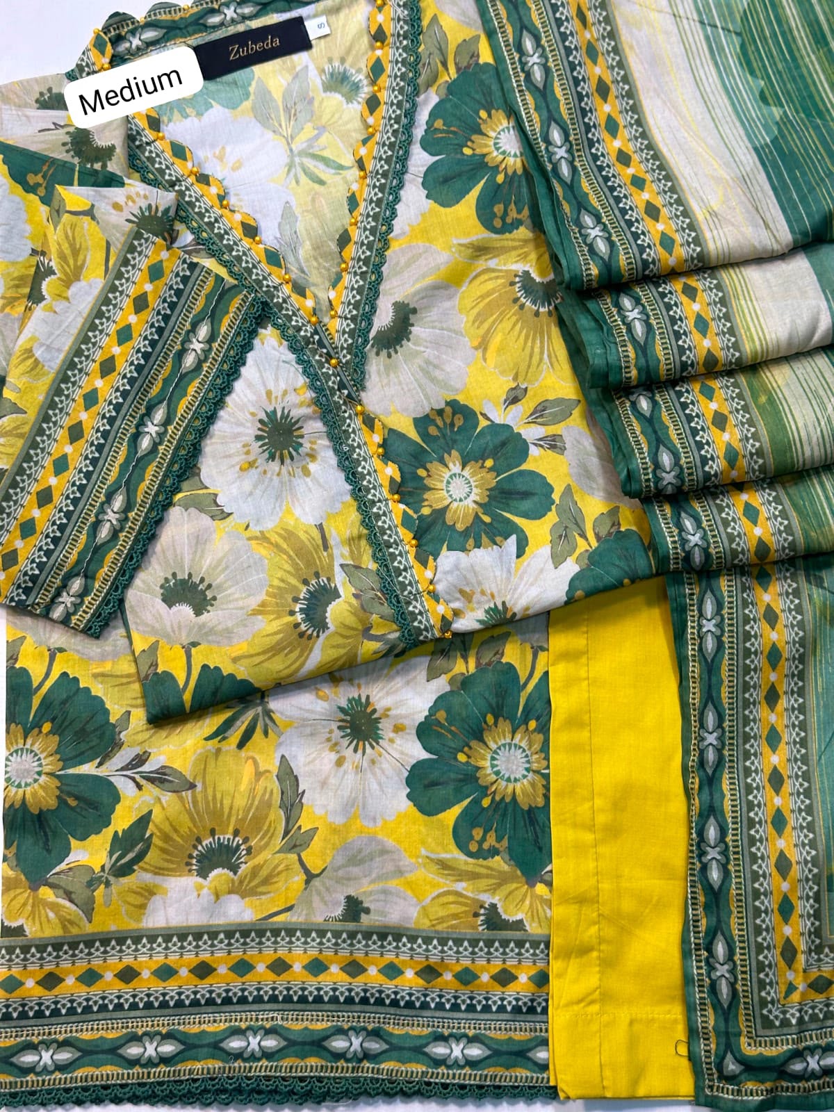 3 Piece Premium Printed Stitched Collection