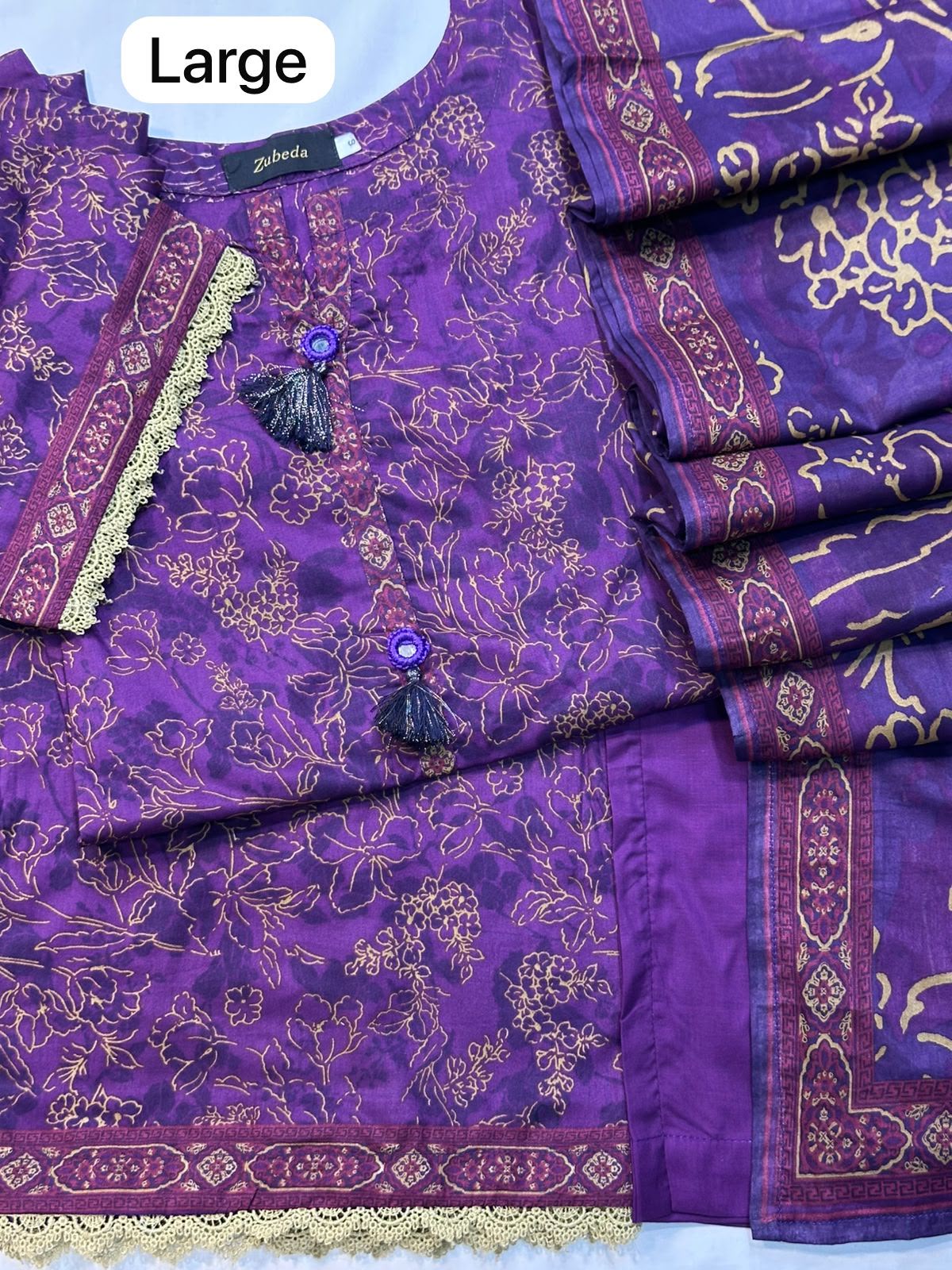 3 Piece Premium Printed Stitched Collection