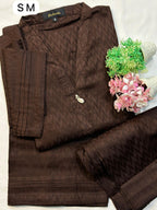 Premium Self TEXTURED Lawn Solid Co-Ords