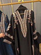 Russian Silk Heavy Embroidered