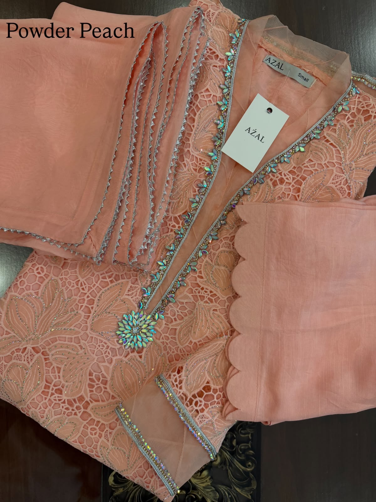 AŹAL Signature Edit – Luxury Pure Crepe Silk 3PC Suit