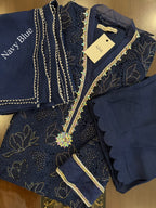 AŹAL Signature Edit – Luxury Pure Crepe Silk 3PC Suit