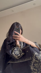 Bareen Luxury Embroidered 3PC Suit (Plazo & Dupatta Edition)