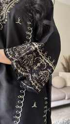 Bareen Luxury Embroidered 3PC Suit (Plazo & Dupatta Edition)