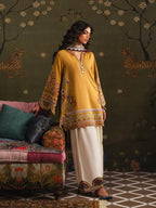 Safina Luxury Lawn Cotton Embroidered 3PC Suit With Digital Printed Dupatta