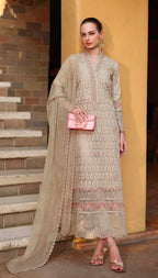 Noor Sadia Schiffli Laserkari Luxury Lawn Collection 2026