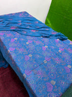 Bareeze Inspired Luxury Chicken Kari 3PC Suit With Pure Chiffon Dupatta