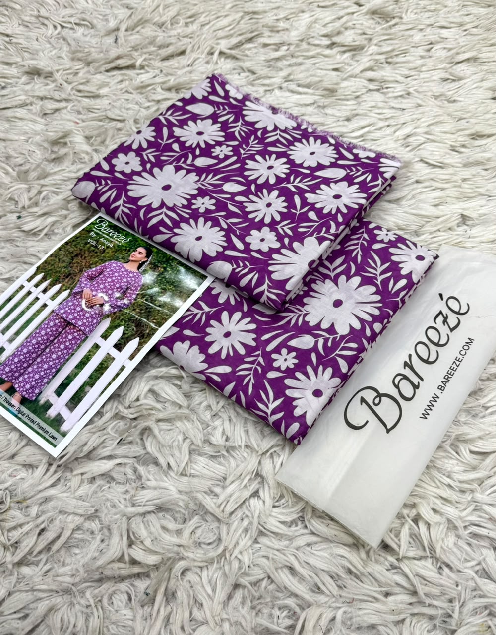 Bareeze Inspired Premium Unstitched 2PC Suit Collection (Shirt & Trouser)