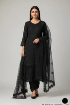 Restocked Luxury Chiffon A-Line 3PC Ready to Wear Formal Suit