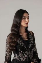 Restocked Royal Organza Open Long Frock 3PC Ready to Wear Formal Suit