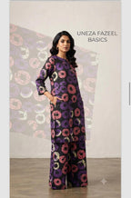 Uneza Fazeel Basics - Digital Printed Unstitched Lawn 2PC Suit