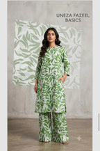 Uneza Fazeel Basics - Digital Printed Unstitched Lawn 2PC Suit