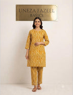 Uneza Fazeel Basics - Digital Printed Unstitched Lawn 2PC Suit