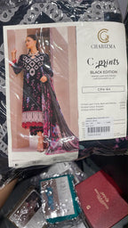 CHARIZMA C-PRINTS BLACK EDITION – PRINTED LAWN 3PC