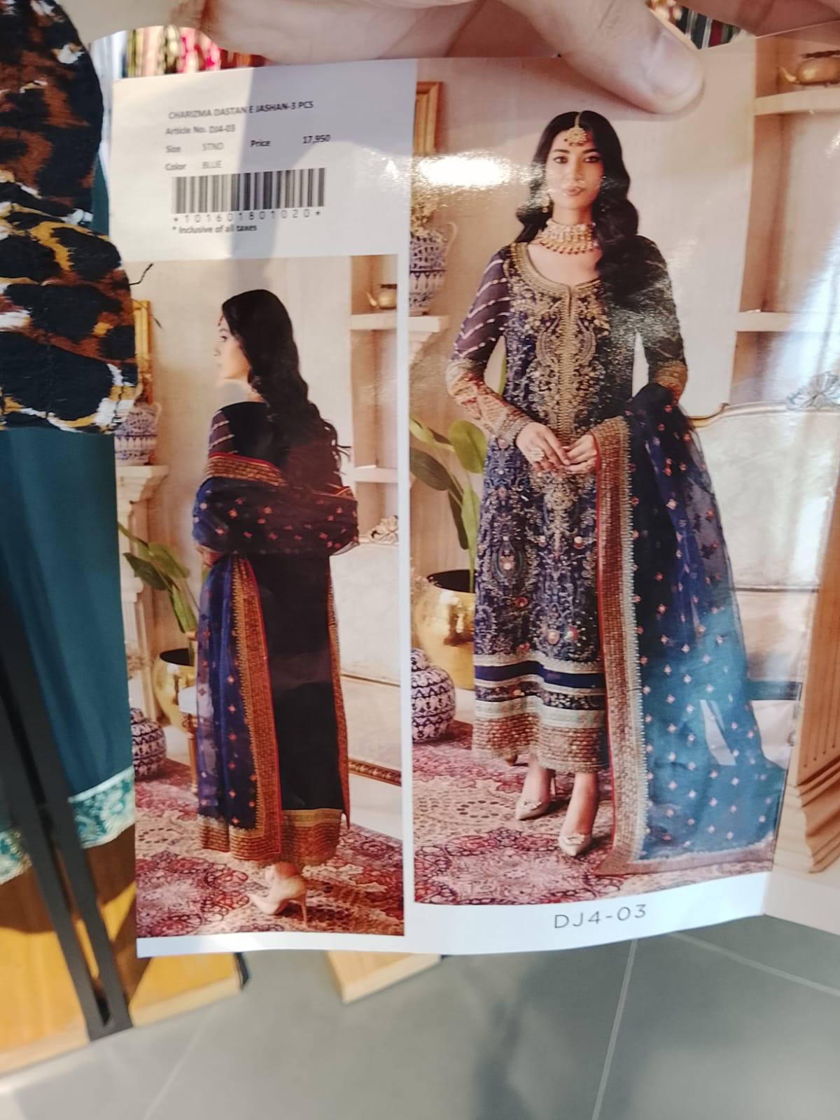 Charizma Dastan-E-Jashan 3-Piece Unstitched Collection