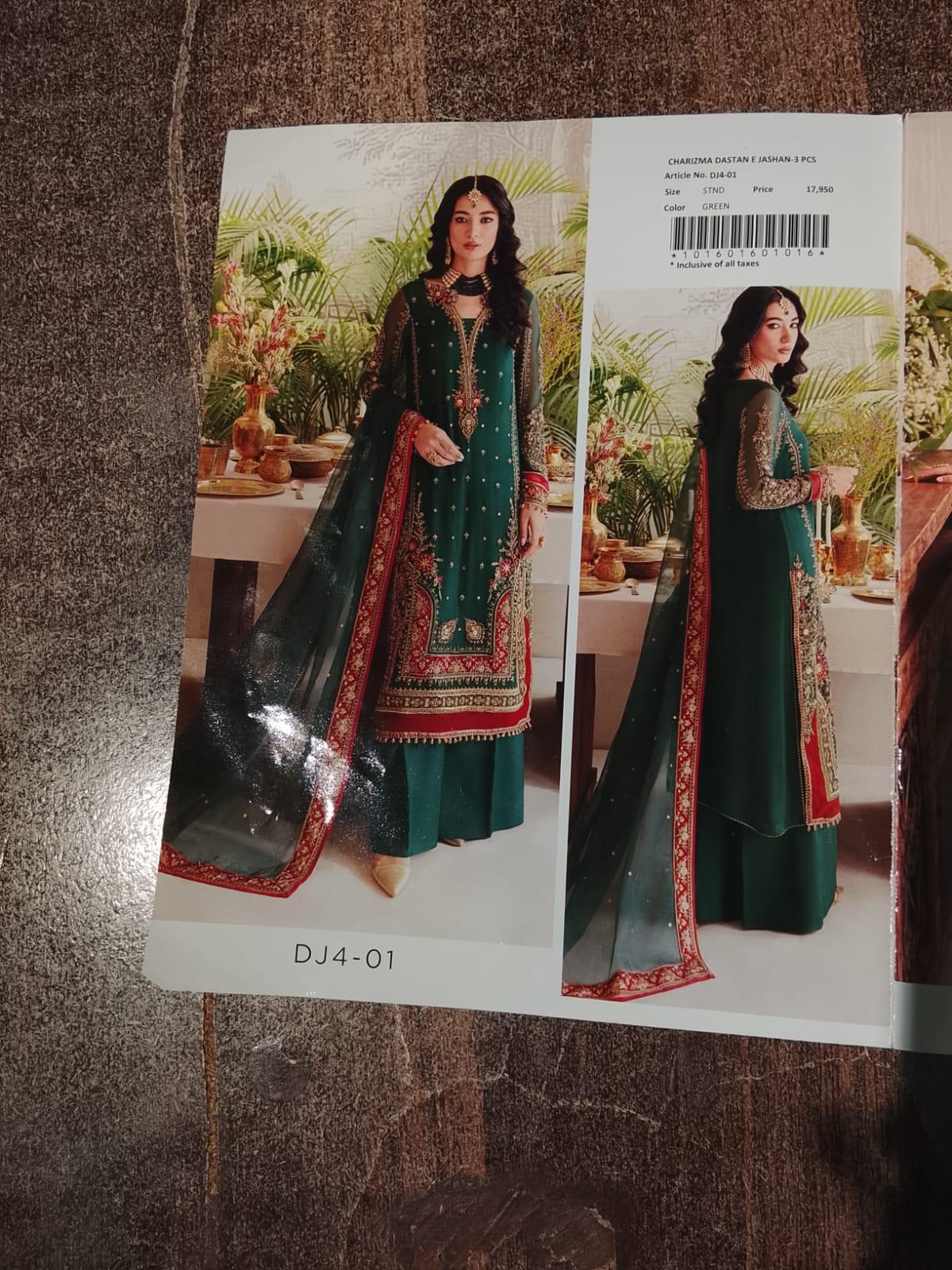 Charizma Dastan-E-Jashan 3-Piece Unstitched Collection