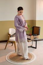 PREMIUM EMBROIDERED 2PC (FARSHI SET)