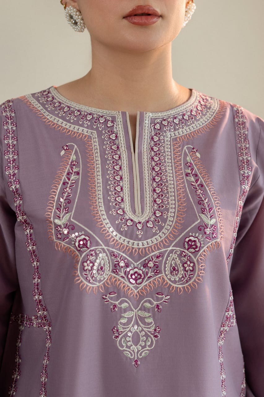PREMIUM EMBROIDERED 2PC (FARSHI SET)
