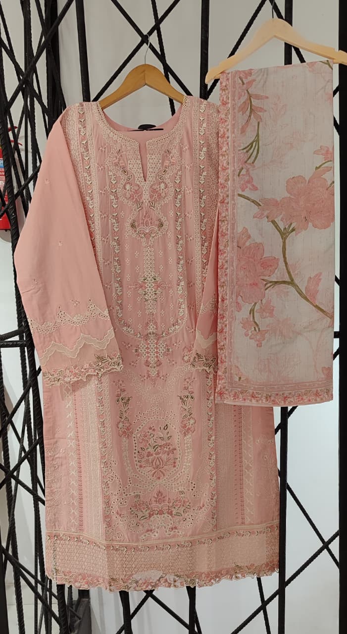ETHEREAL ETHNIC COLLECTION – EMBROIDERED FESTIVE 3PC