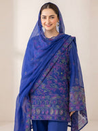 MALTI CHIKAN KARI FULL JAAL STYLISH COLLECTION – 2PC CHIFFON