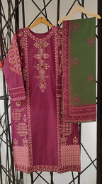 ETHEREAL ETHNIC COLLECTION – EMBROIDERED FESTIVE 3PC