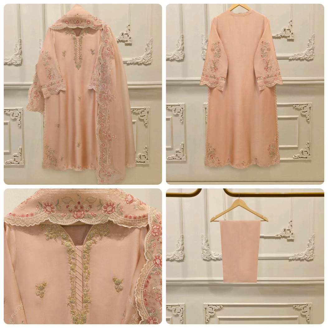 AGHA NOOR LUXURY EMBELLISHED FORMAL COLLECTION – 3PC SET