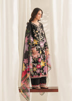 PREMIUM LAWN EMBROIDERED 3PC SUIT – CREAM EDITION