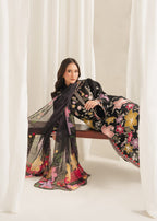 PREMIUM LAWN EMBROIDERED 3PC SUIT – CREAM EDITION