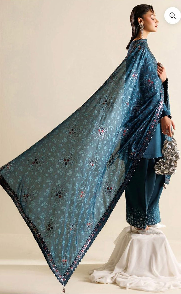 JAZMÍN EMBROIDERED RAW SILK LUXURY COLLECTION – 3PC