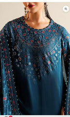 JAZMÍN EMBROIDERED RAW SILK LUXURY COLLECTION – 3PC