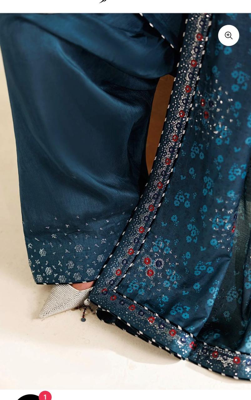 JAZMÍN EMBROIDERED RAW SILK LUXURY COLLECTION – 3PC