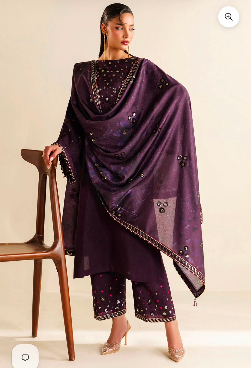 LUXURY EMBROIDERED & SEQUIN FORMAL COLLECTION – 3PC
