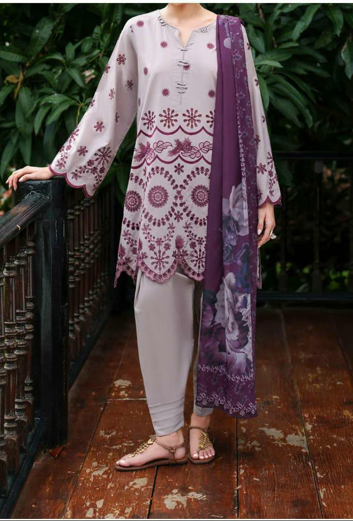IZNIK EMBROIDERED LAWN COLLECTION – 3PC
