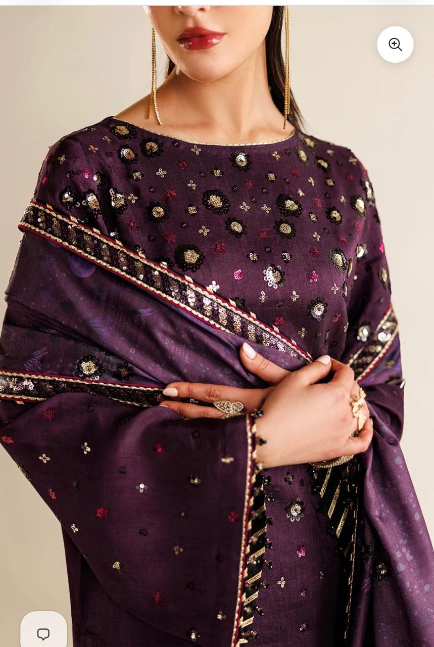 LUXURY EMBROIDERED & SEQUIN FORMAL COLLECTION – 3PC