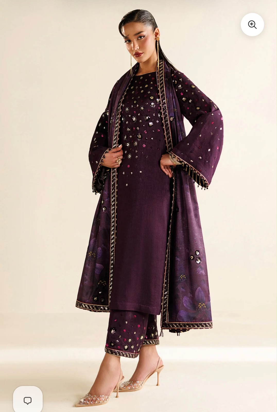 LUXURY EMBROIDERED & SEQUIN FORMAL COLLECTION – 3PC